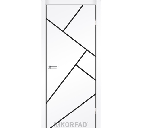 Межкомнатные Двери Korfad Glass Loft Plato GLP-15 Super PET ПВХ плёнка