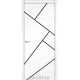 Межкомнатные Двери Korfad Glass Loft Plato GLP-15 Super PET ПВХ плёнка