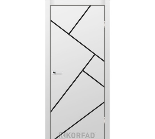 Межкомнатные Двери Korfad Glass Loft Plato GLP-15 Super PET ПВХ плёнка