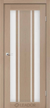 Двери Leador Doors Colico Сатин белый дуб латте