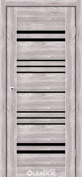 Двери Leador Express Andora Черное стекло