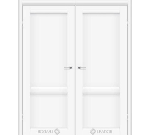 Межкомнатные Двери Leador Doors Laura LR-02 двойные ПВХ плёнка