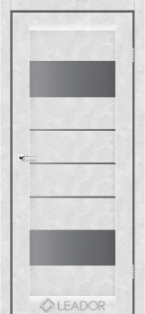 Двери Leador Doors Arona Серый графит белый бетон
