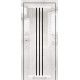 Межкомнатные Двери Leador Gloss BURANO Черное стекло ПВХ плёнка