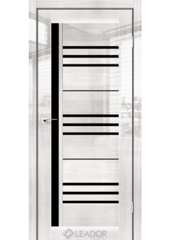 Двері Leador Gloss BOLIVIA Чорне скло
