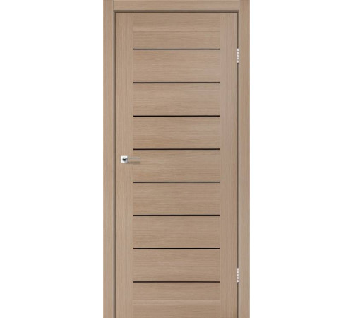 Межкомнатные Двери Leador Doors Neapol Черное стекло ПВХ плёнка