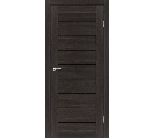 Межкомнатные Двери Leador Doors Neapol Черное стекло ПВХ плёнка
