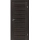 Межкомнатные Двери Leador Doors Neapol Черное стекло ПВХ плёнка