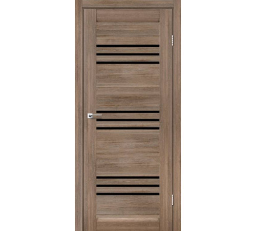 Межкомнатные Двери Leador Doors Sovana Черное стекло ПВХ плёнка