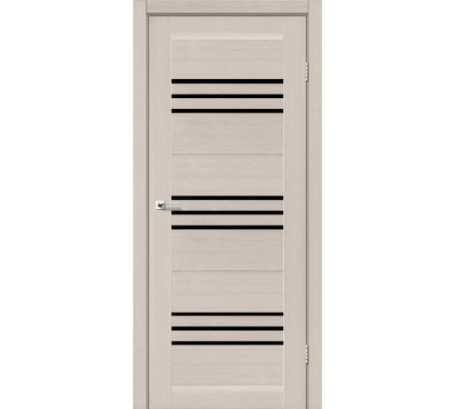 Межкомнатные Двери Leador Doors Sovana Черное стекло ПВХ плёнка