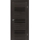 Межкомнатные Двери Leador Doors Sovana Черное стекло ПВХ плёнка