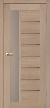 Двери Leador Doors Lorenza Сатин бронза дуб мокко