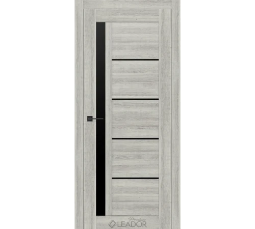 Двери Leador Premium Carisma Lacobel черный