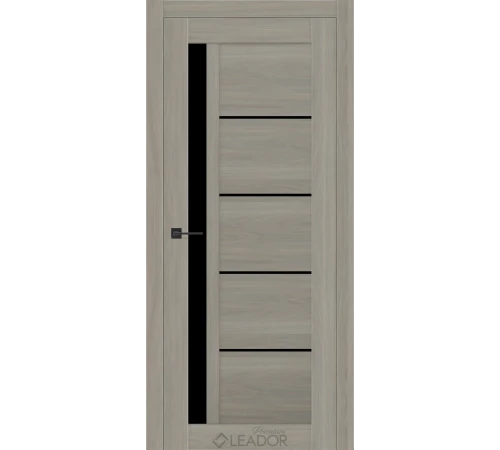 Двери Leador Premium Carisma Lacobel черный