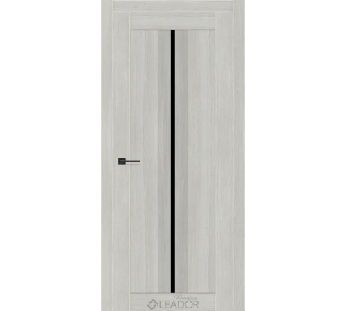Двери Leador Premium Gardenia Lacobel черный