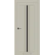 Двери Leador Premium Gardenia Lacobel черный