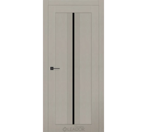 Двери Leador Premium Gardenia Lacobel черный