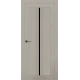 Двери Leador Premium Gardenia Lacobel черный