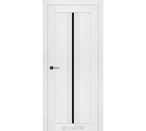 Двери Leador Premium Gardenia Lacobel черный