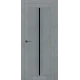 Двери Leador Premium Gardenia Lacobel черный