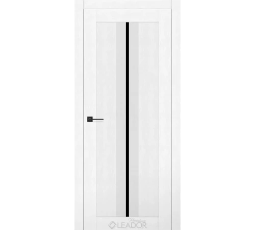 Двери Leador Premium Gardenia Lacobel черный