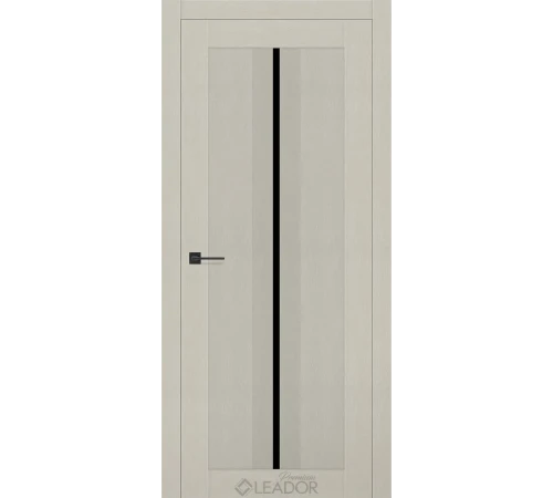 Двери Leador Premium Gardenia Lacobel черный