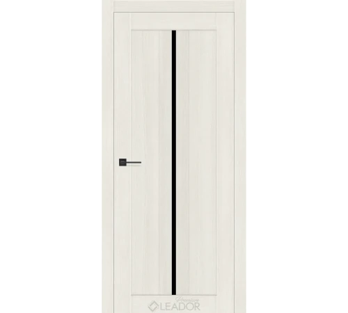 Двери Leador Premium Gardenia Lacobel черный