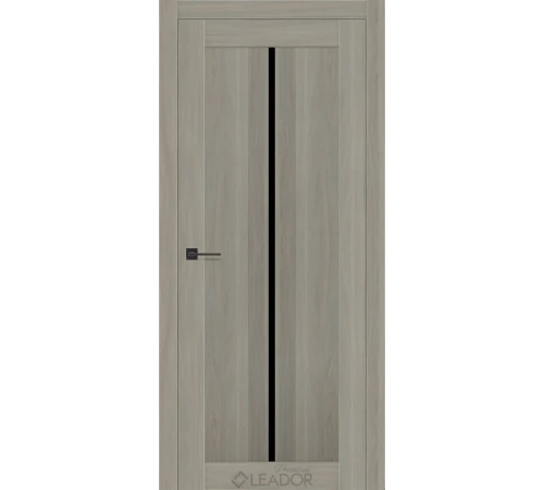 Двери Leador Premium Gardenia Lacobel черный
