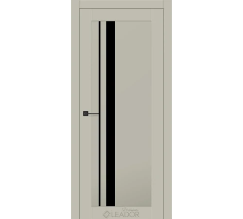 Двери Leador Premium Viola Lacobel черный