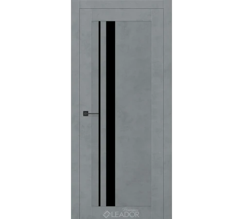 Двери Leador Premium Viola Lacobel черный