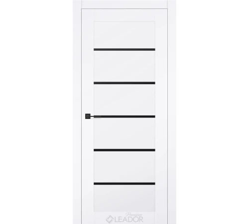 Двери Leador Premium CARAT-02 Lacobel черный