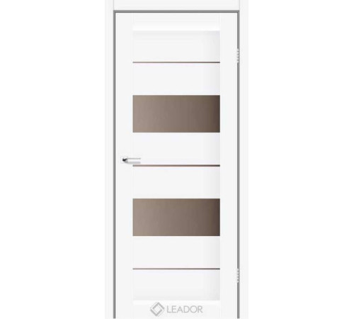 Двери Leador Doors Canneli Белые бронза