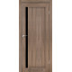 Межкомнатные Двери Leador Doors Toskana Черное стекло ПВХ плёнка