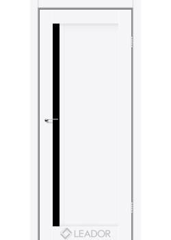 Двері Leador Doors Toskana Чорне скло