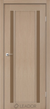 Двери Leador Doors Catania сатин бронза