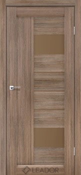 Двери Leador Doors Como сатин бронза