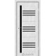 Межкомнатные Двери Leador Doors Compania Черное стекло ПВХ плёнка