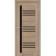 Межкомнатные Двери Leador Doors Compania Черное стекло ПВХ плёнка