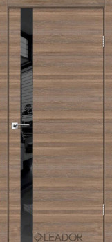 Двери Leador Doors ASTI GLASS серое дерево