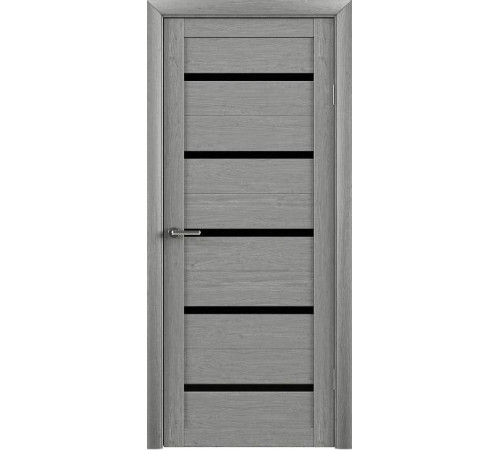 Міжкімнатні Двері Luxdoors Flora Чорне скло ПВХ плівка