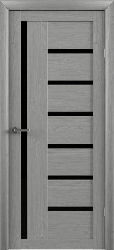Двери Luxdoors Bianca Черное стекло