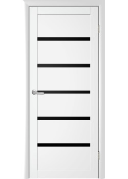 Двері Luxdoors Відень Чорне скло