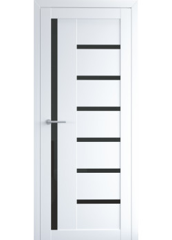 Двері Luxdoors Мадрид Чорне скло