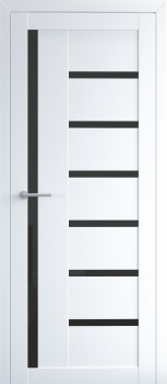 Двери Luxdoors Мадрид Черное стекло