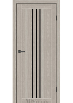 Двері MSDoors Eko Parker Чорне скло