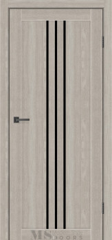 Двері MSDoors Eko Parker Чорне скло