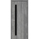 Двери MSDoors Simple Takoma ПВХ Черное стекло