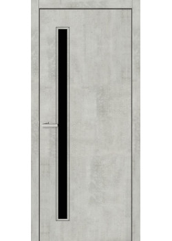 Двери MSDoors Simple Takoma ПВХ Черное стекло