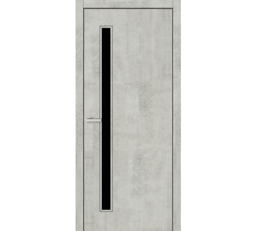 Двери MSDoors Simple Takoma ПВХ Черное стекло