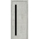 Двери MSDoors Simple Takoma ПВХ Черное стекло